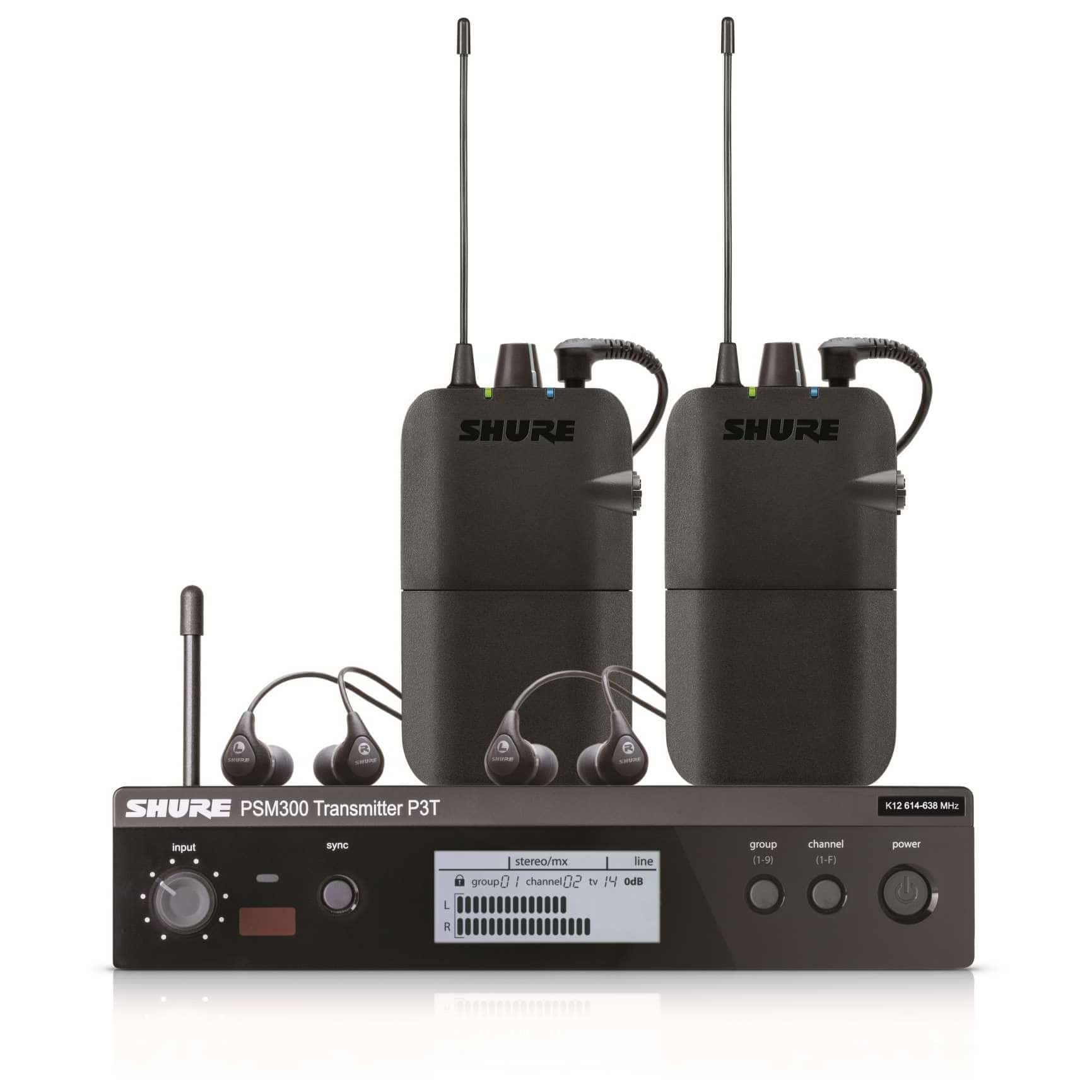 Shure - Shure PSM 300 TwinPack P3TER112TW-S8 - 1
