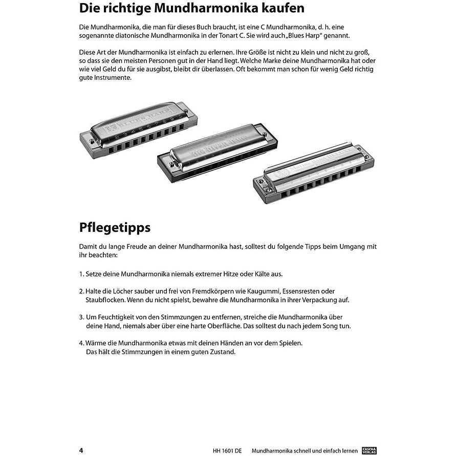  Mundharmonika - Schnell und einfach lernen 3