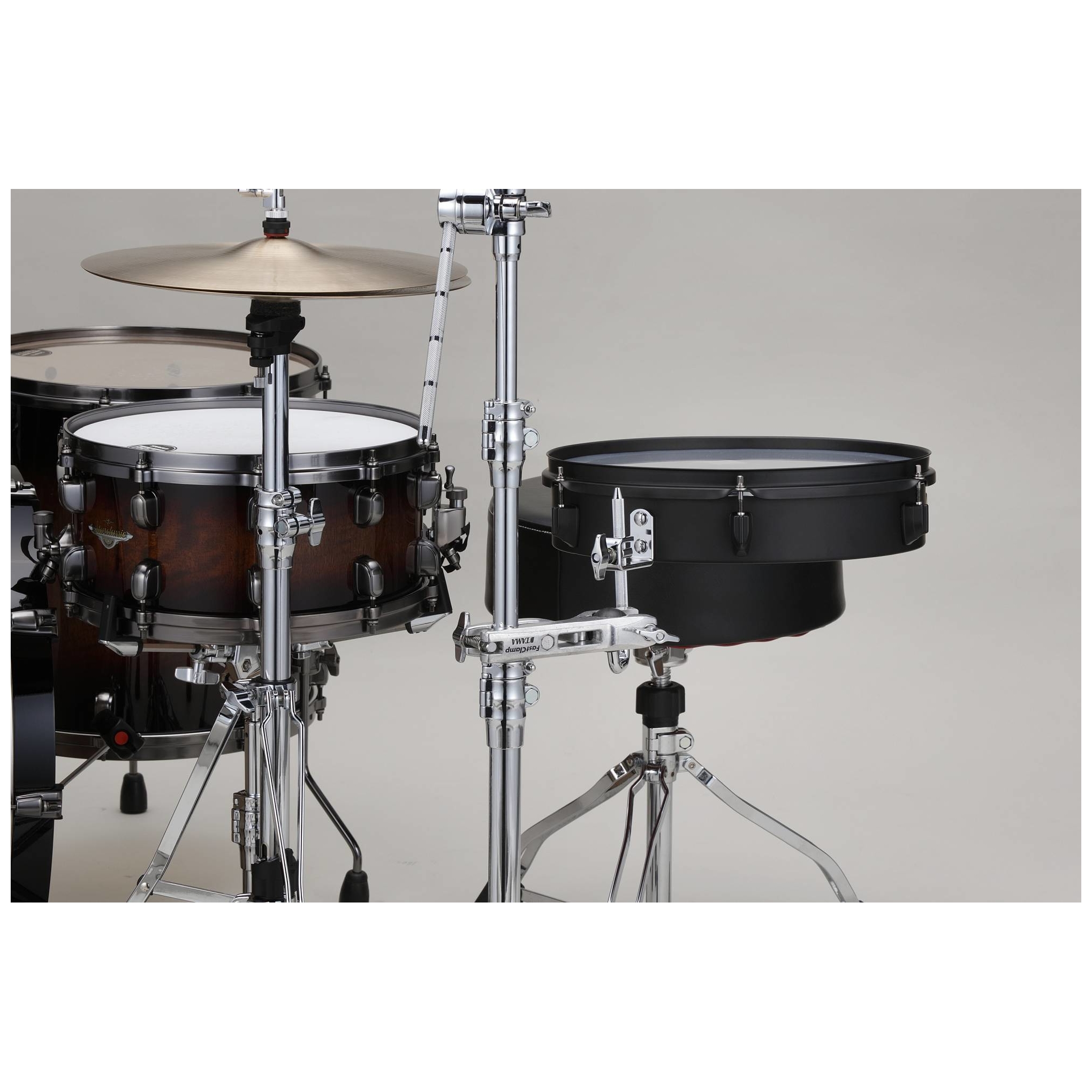 Tama - Tama BST143MBK 14 x 3 SD - Metalworks Effect + MC69 Single Tom Halter - 1