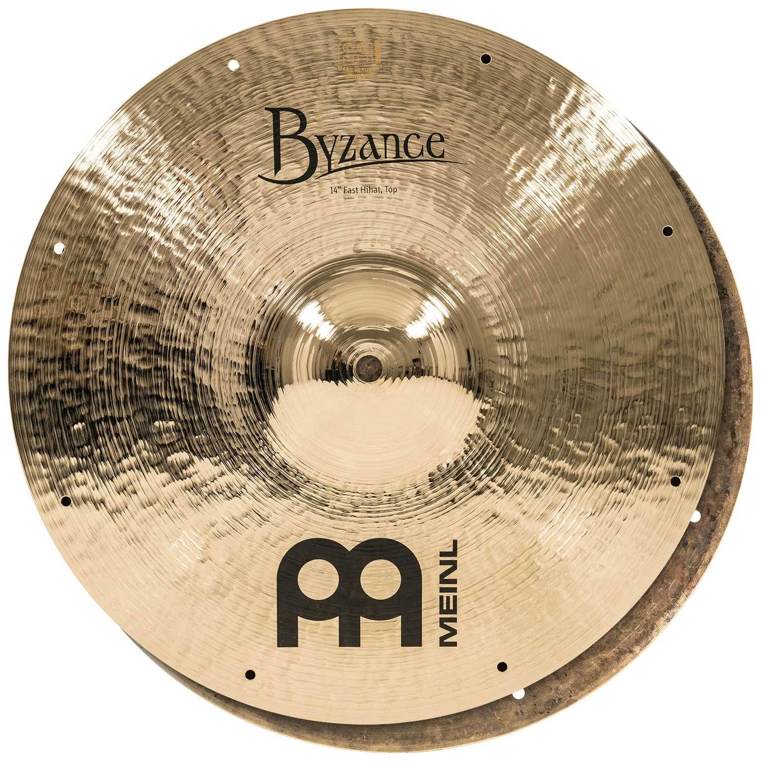 Image of Meinl cymbals b14fh  14 byzance brilliant fast hihat 10023649 0