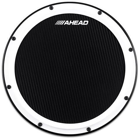 Ahead 14" S-Hoop Marching Practice Pad White / Black