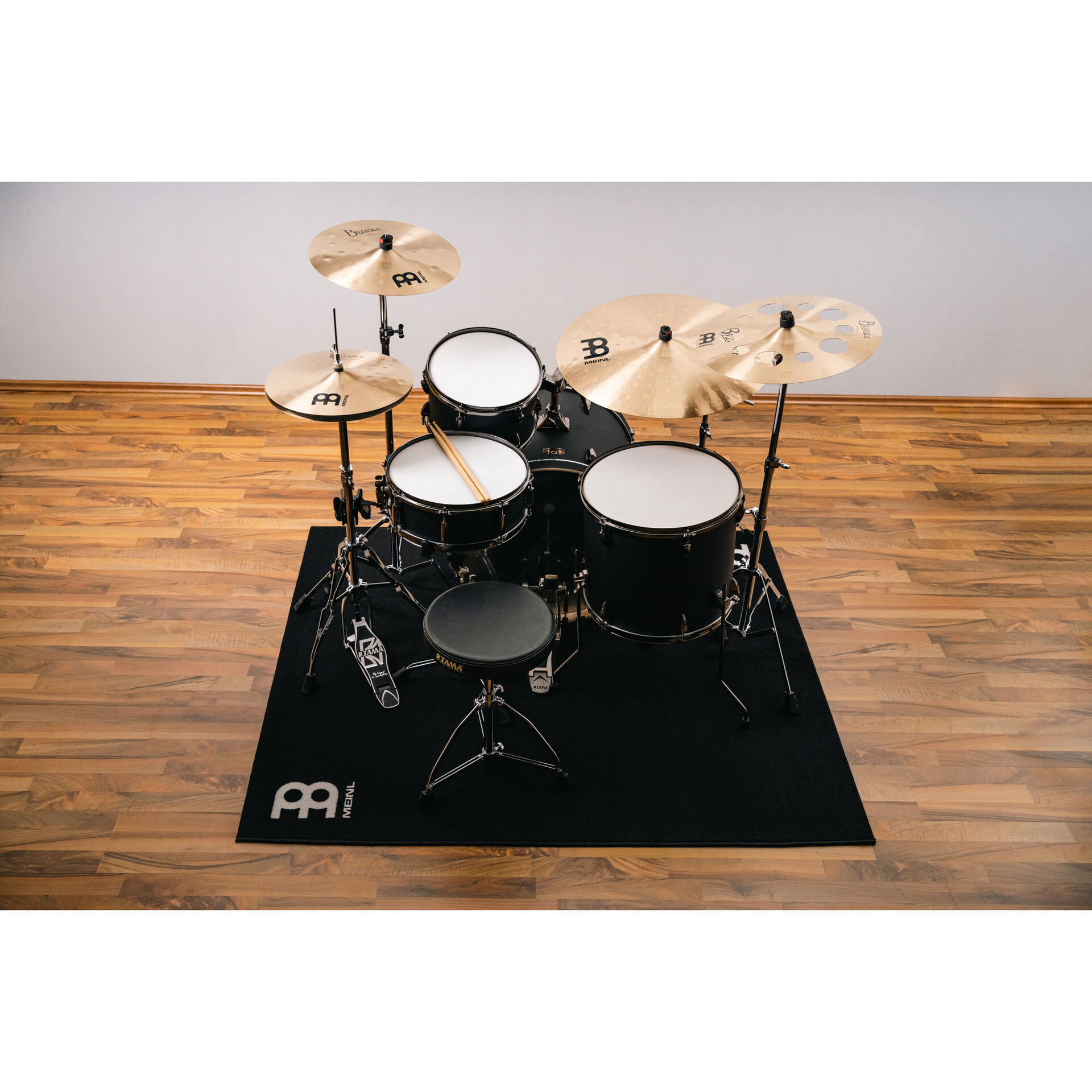 Meinl Cymbals MDRS Small Black Drum Rug 7