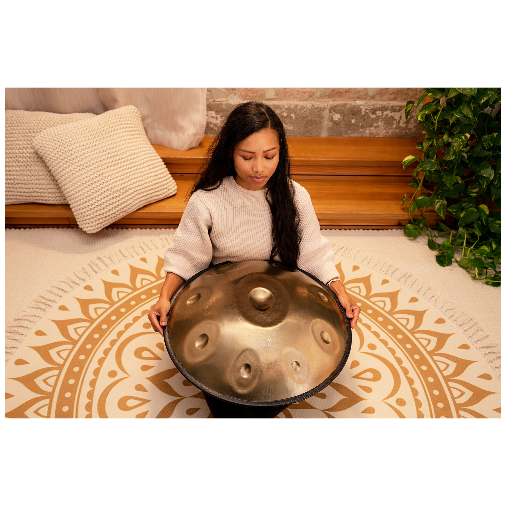 Meinl Sonic Energy HPSTL90 - Sensory Handpan, D Kurd, D / A Bb C D E  F G A   9