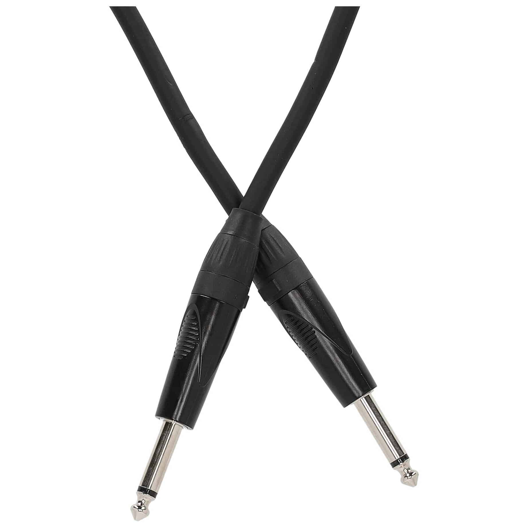 Klang Lautsprecherkabel, 1,5 Meter 6,3mm Klinke, mono - 6,3mm Klinke , 2x 1,5 2