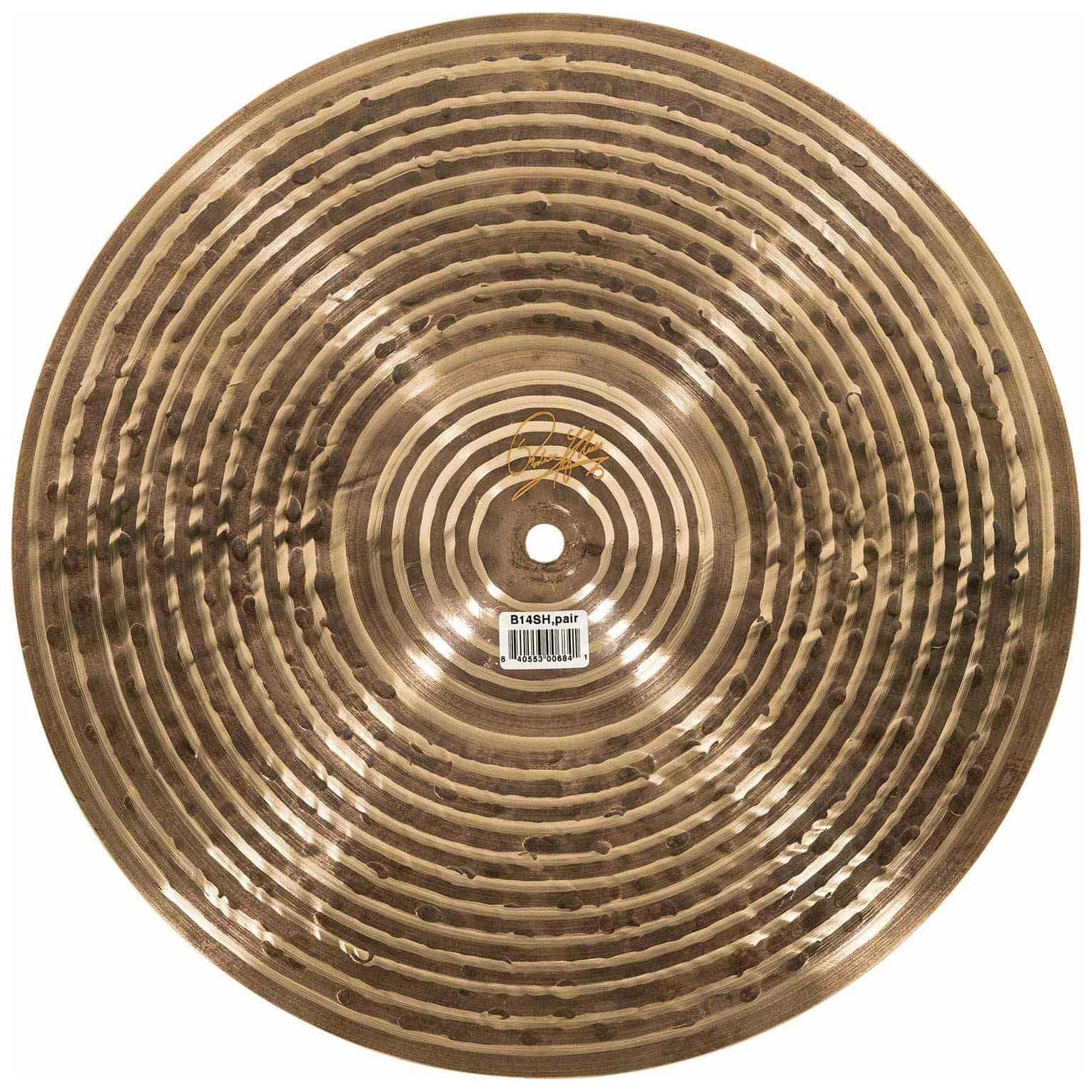 Meinl Cymbals - Meinl Cymbals B14SH - 14 Byzance Dark Spectrum Hihat - 8