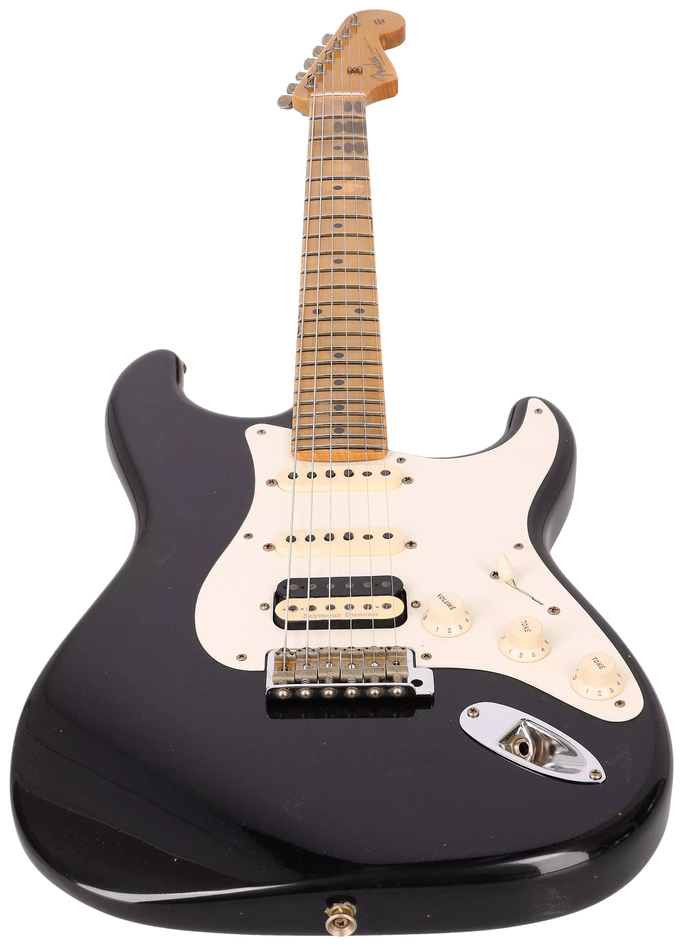 Fender Custom Shop 1959 Stratocaster Dealer Select JRN HSS MN BLK #1 3