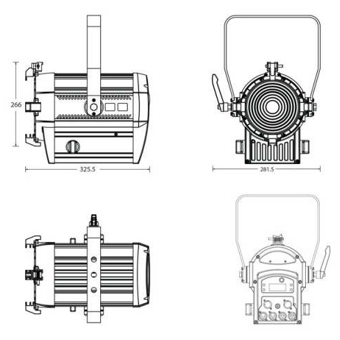 Showtec - Showtec Performer 1000 LED - 5
