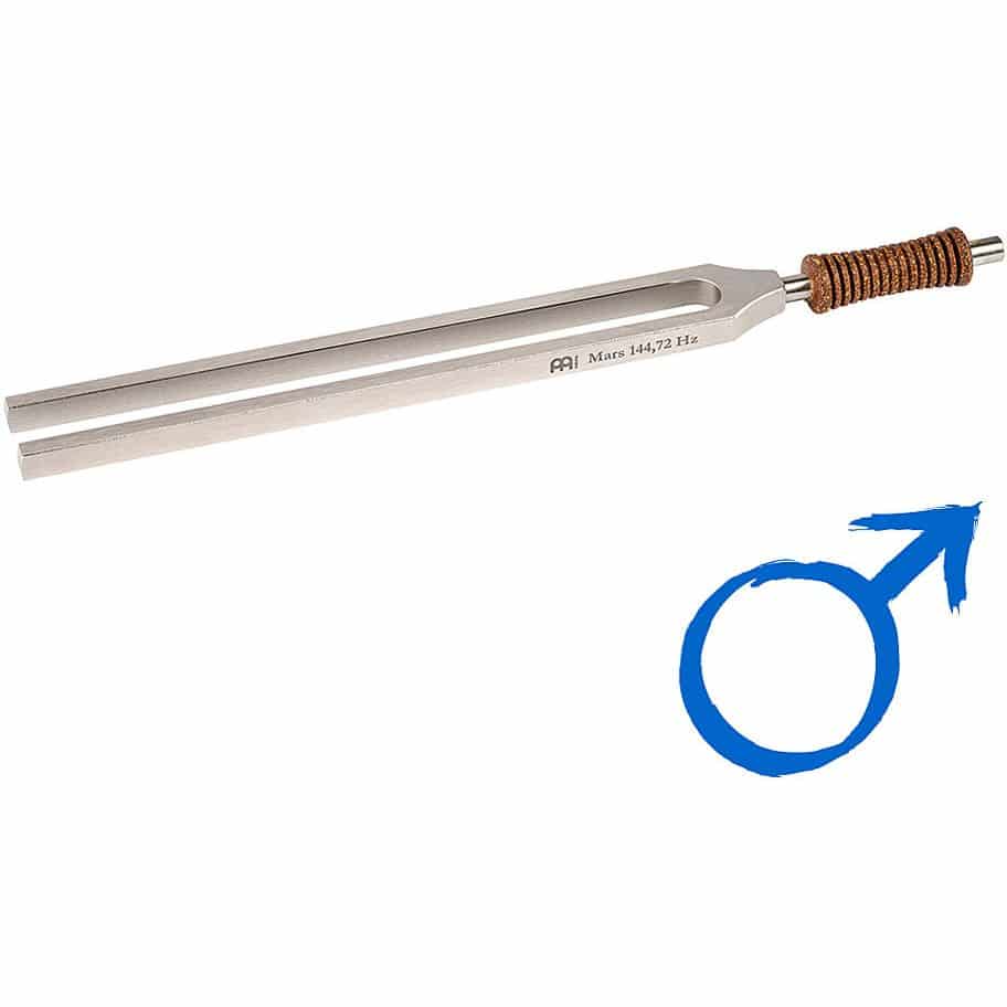 Meinl Cymbals Sonic Energy Planetary Tuned Therapy Tuning Fork TTF-MA Mars 3