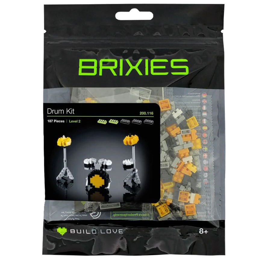 Microsized building blocks - Drumset 1
