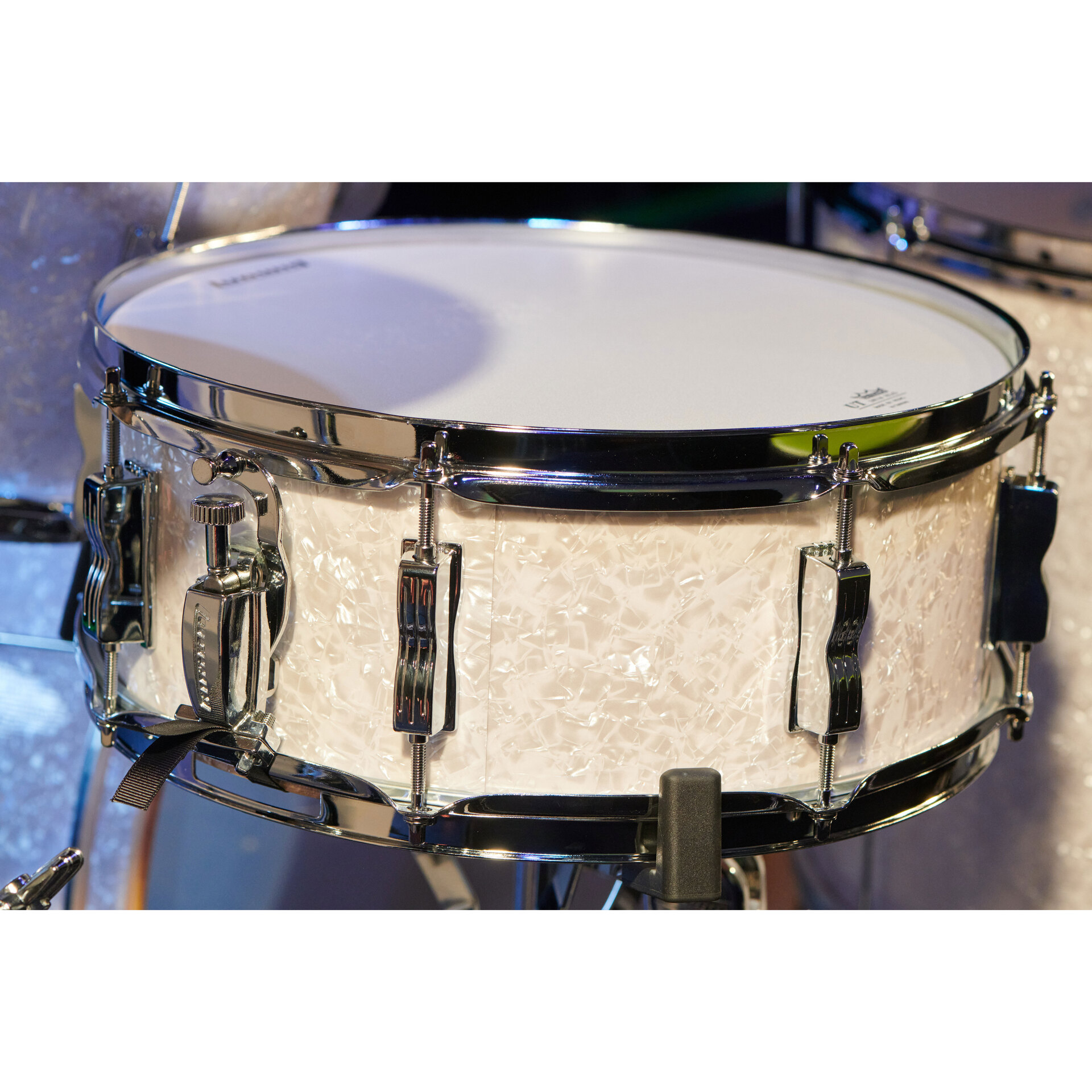 Ludwig Continental Club 22" White Marine Pearl Shell Set 7