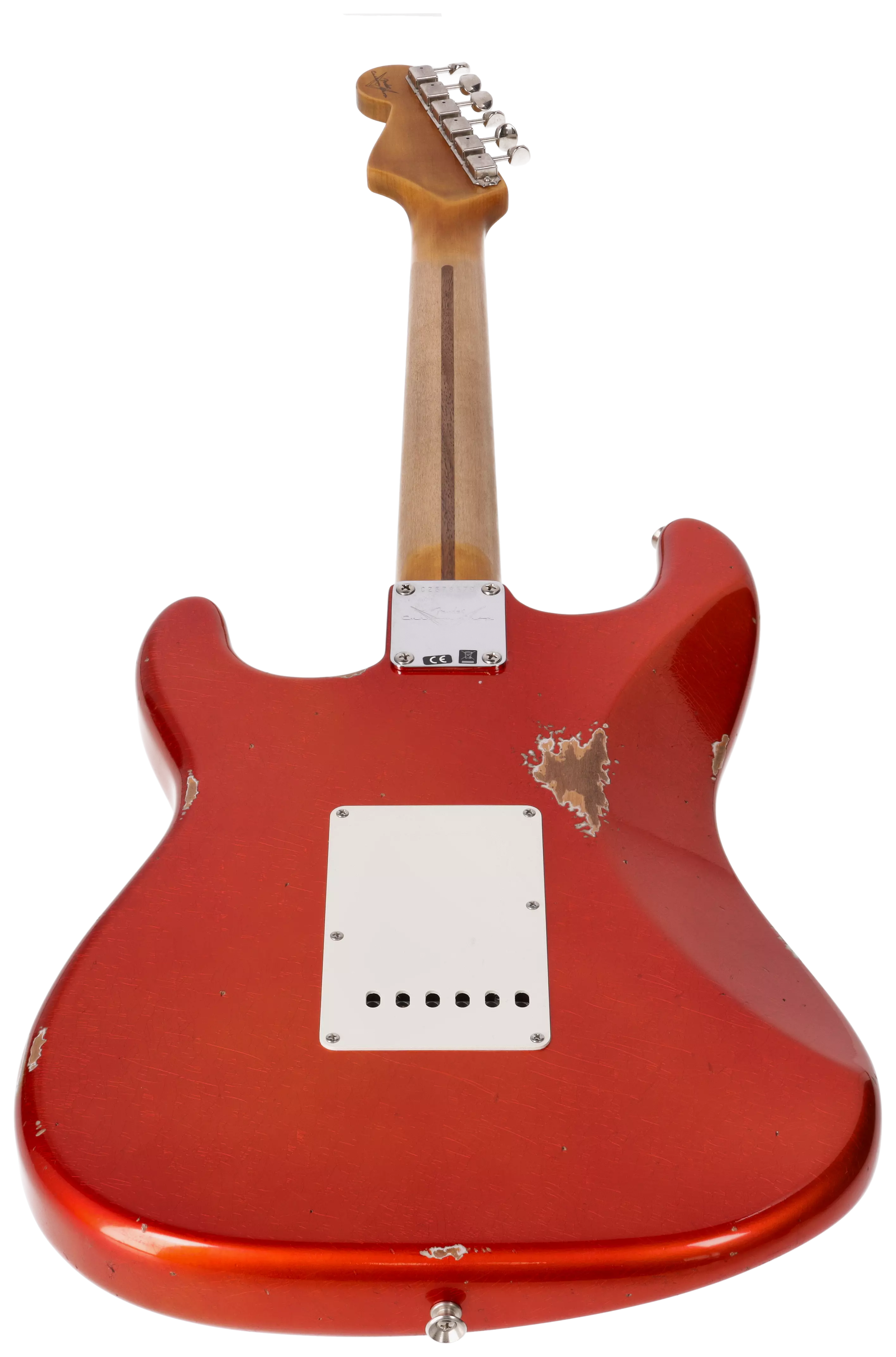 Fender Custom Shop 1963 Stratocaster Relic Aged Candy Tangerine Metallic #1 7