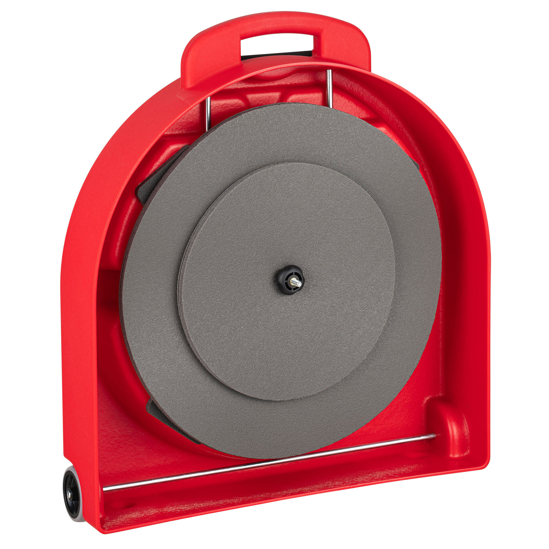 Meinl Cymbals MCC22R-TR 22" Pro Cymbal Case Trolley, Red 2