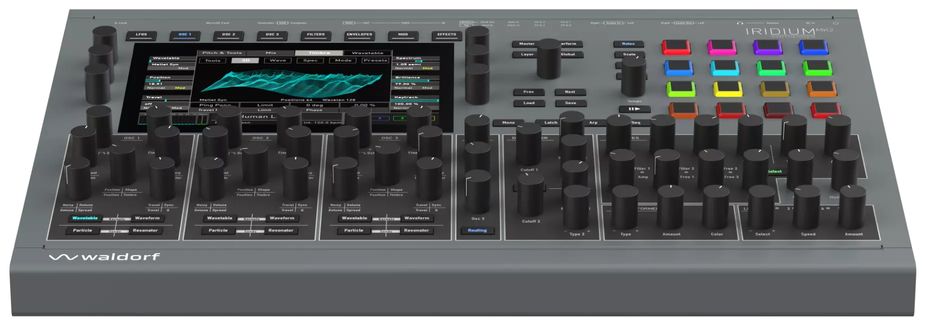 Waldorf Iridium Desktop MK2 3