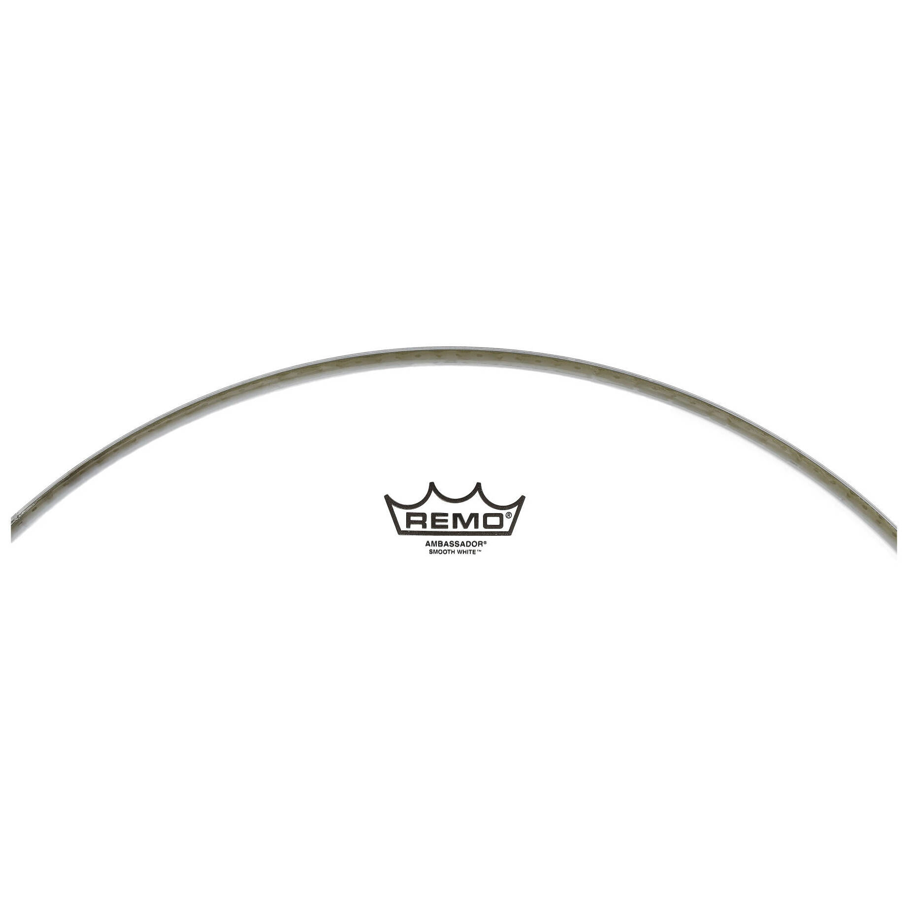 Remo Ambassador - Bass Drum Fell - 22 - Smooth White 2