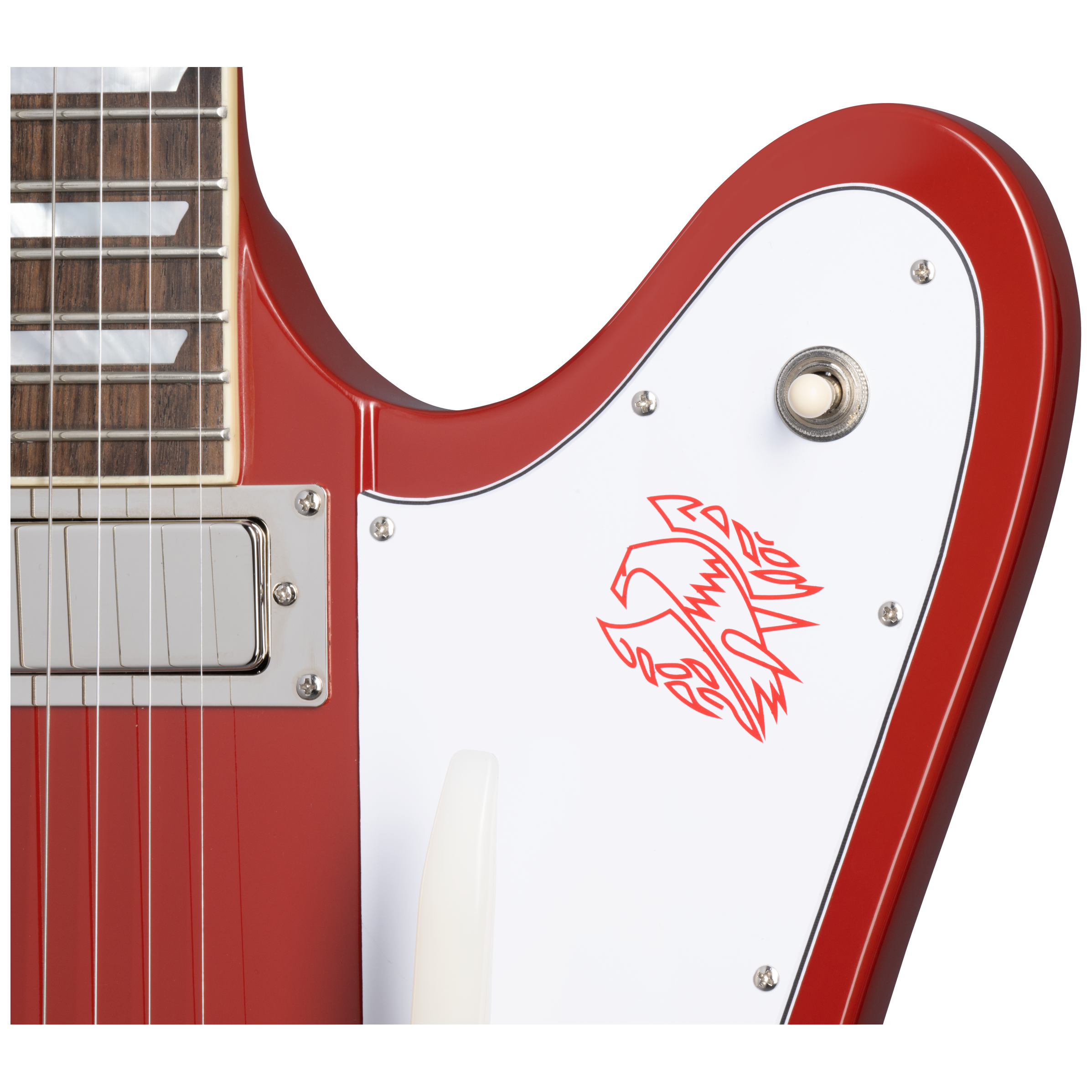 Epiphone Firebird V Ember Red 6
