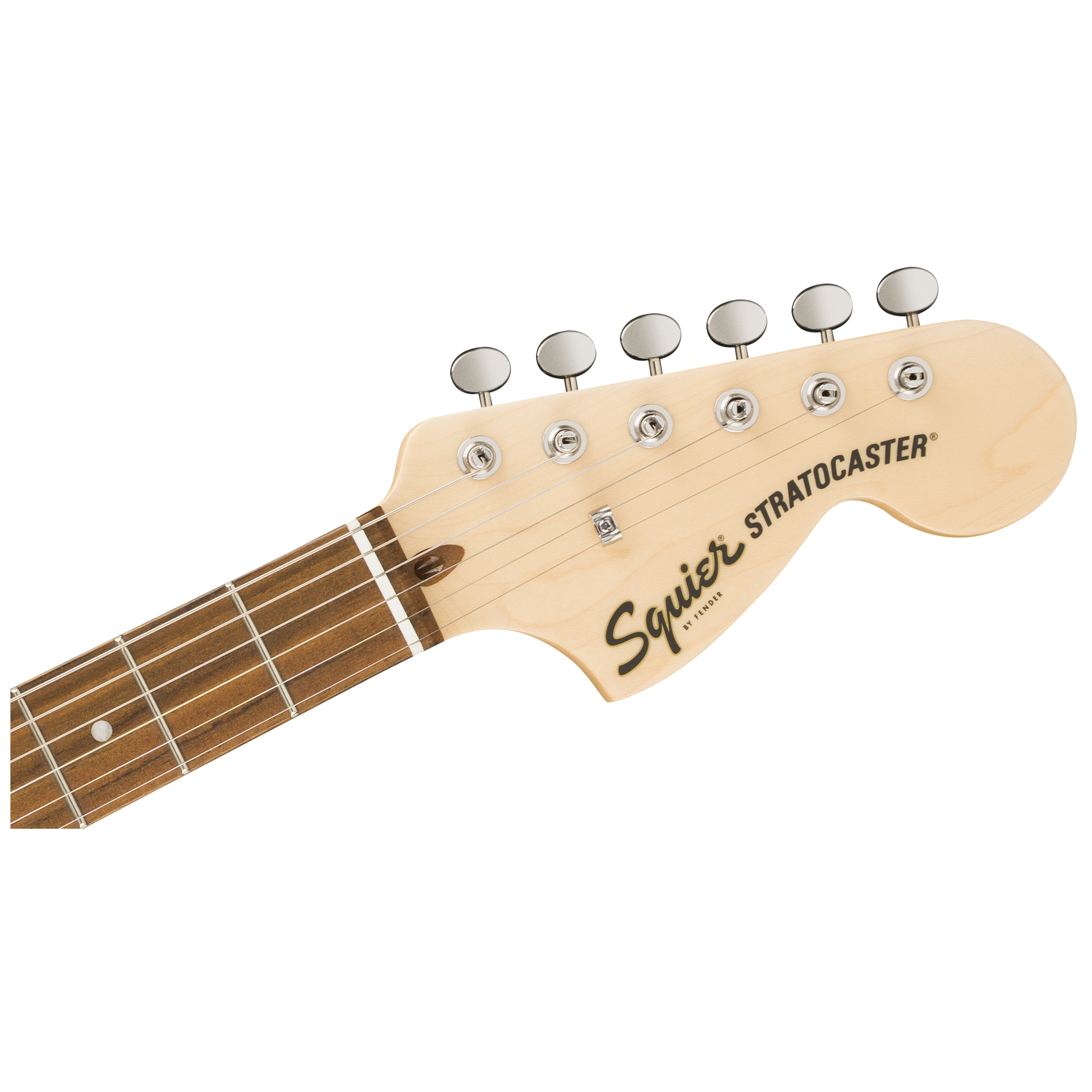 Squier by Fender Paranormal Stratocaster DLX LRL Mint PG Vintage White 4