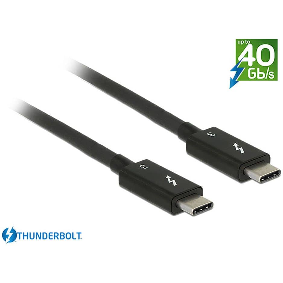 Delock Thunderbolt 3 Cable 0,5m 1