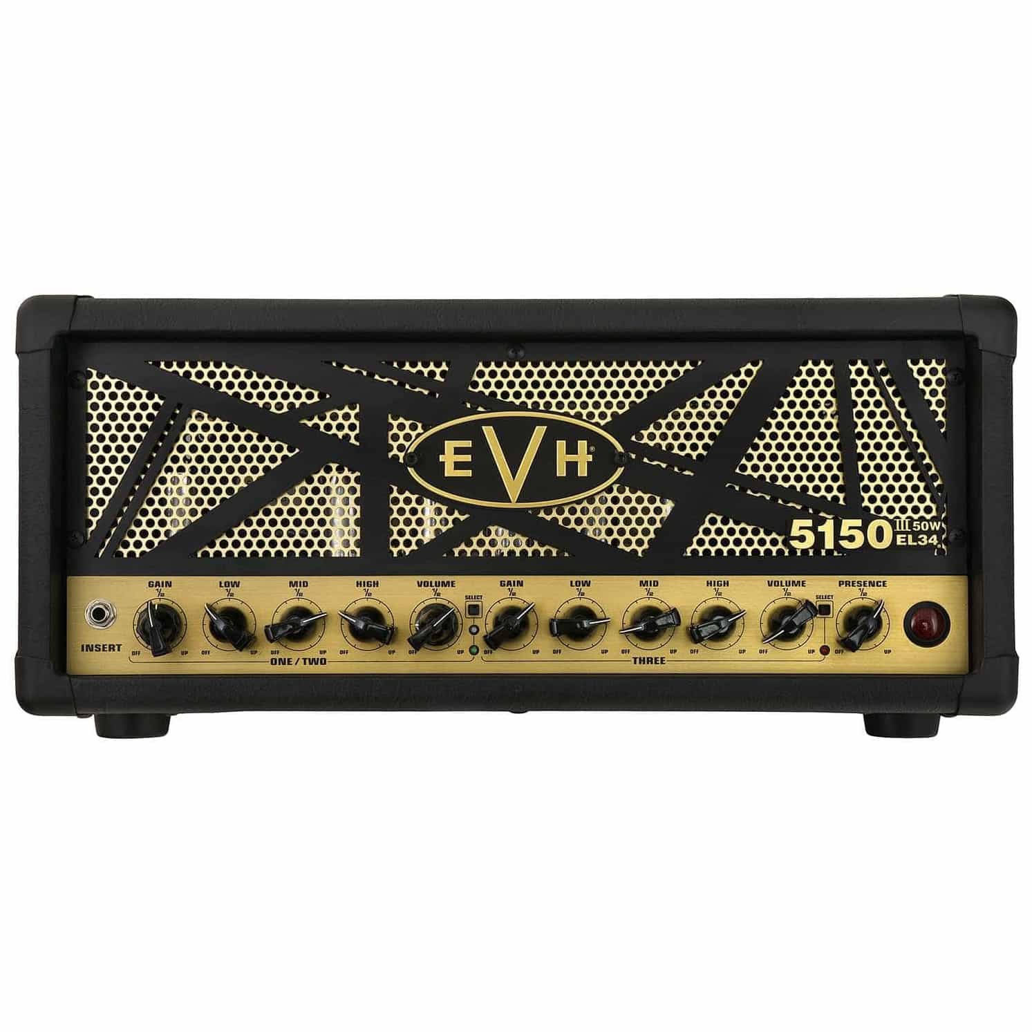 EVH - EVH 5150 III 50 Watt EL34 Head Black - 2