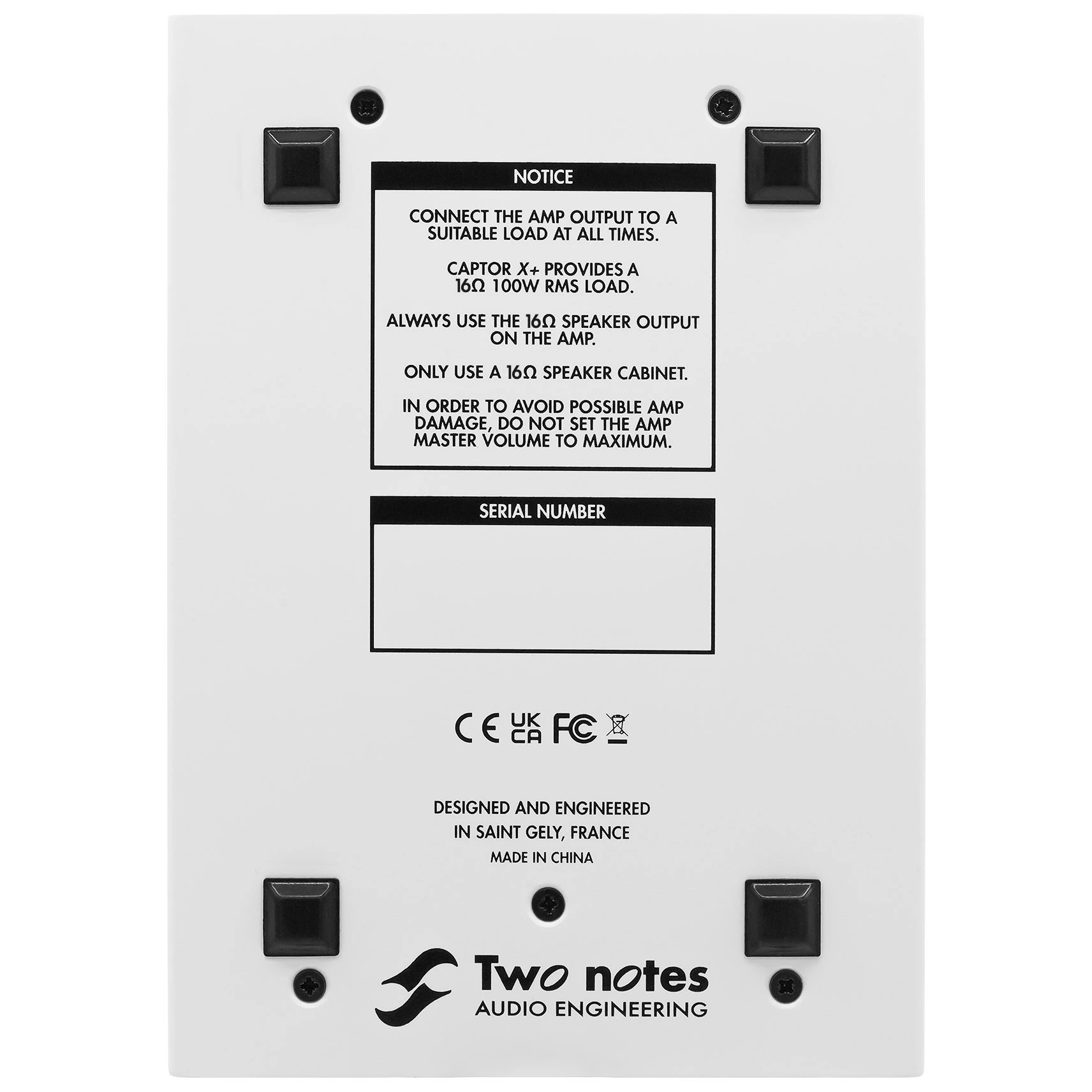 Two Notes Captor X + 16 Ohms 9