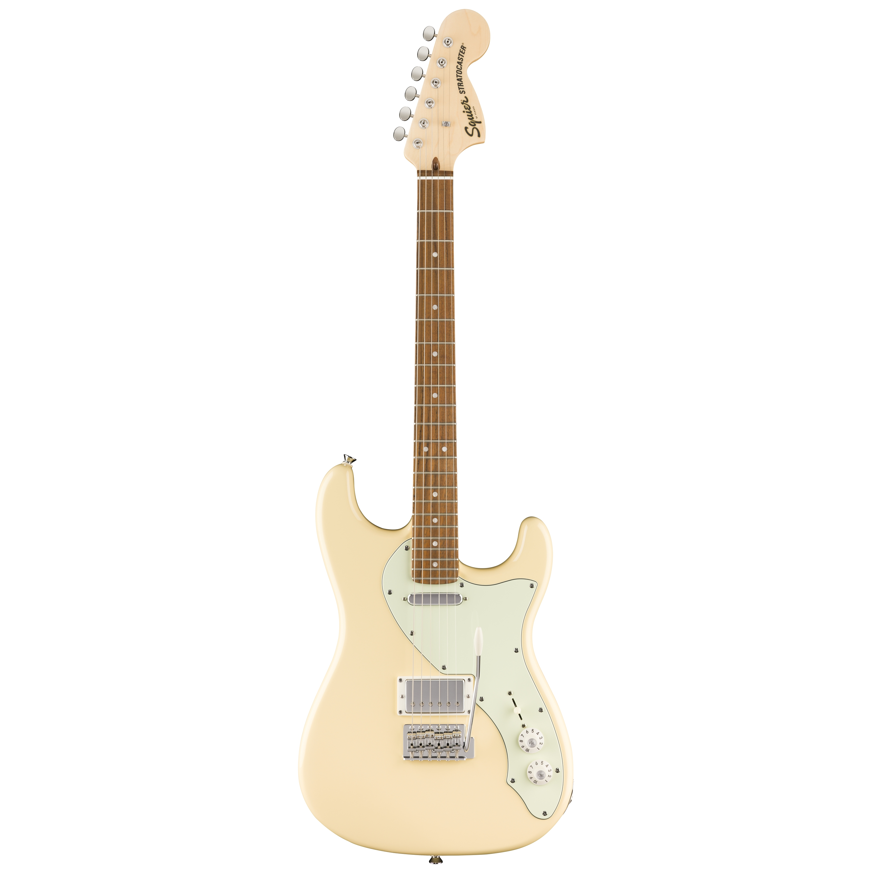 Squier by Fender Paranormal Stratocaster DLX LRL Mint PG Vintage White