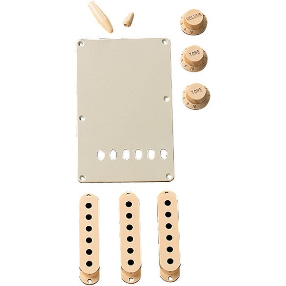 Fender Accessory Kit, Stratocaster, aged white
