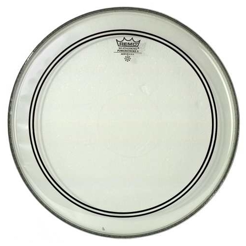 Remo - Remo Powerstroke 3 - Bass Drum Fell - 20 - Clear