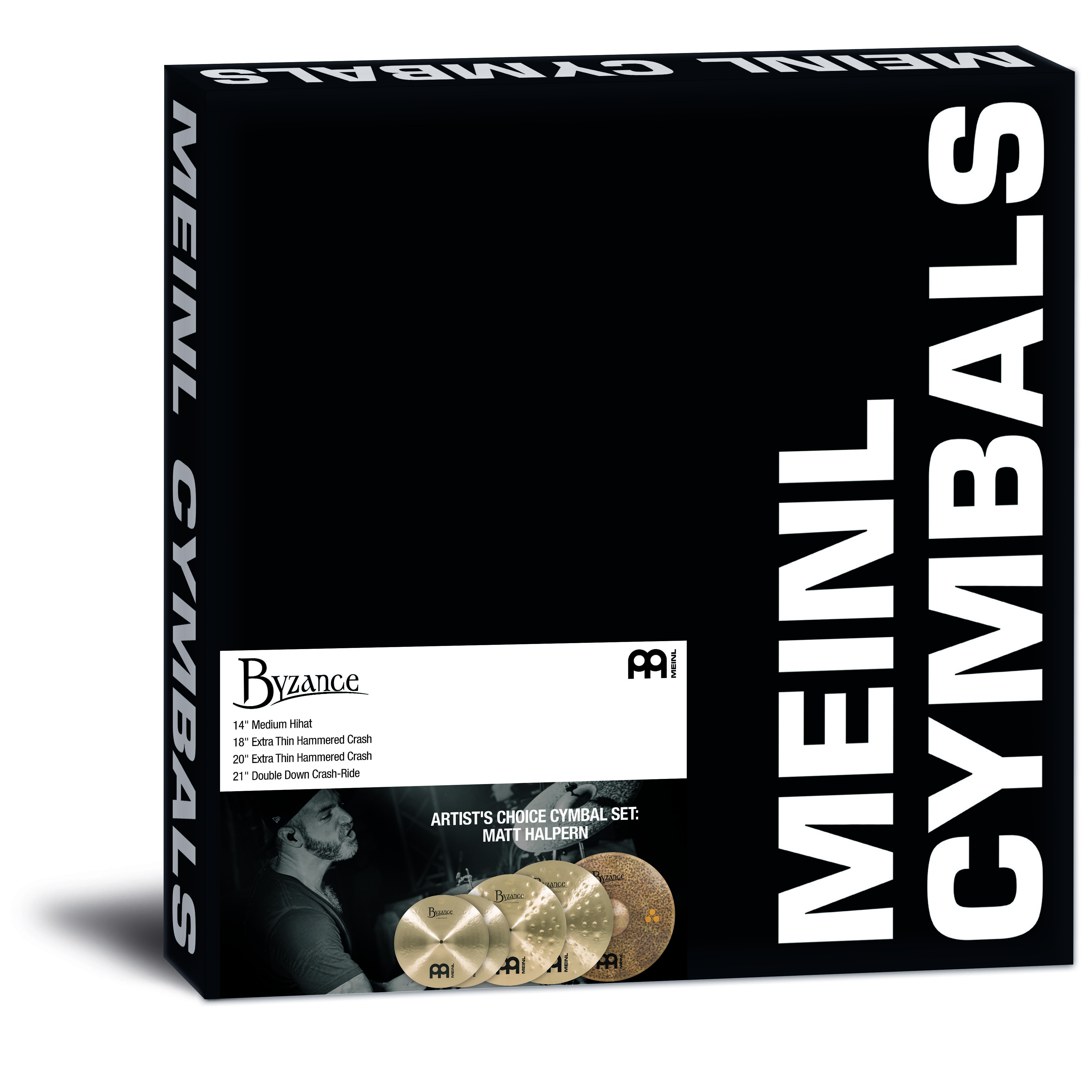Meinl Cymbals A-CS2 - Byzance Artist's Choice Cymbal Set: Matt Halpern 2