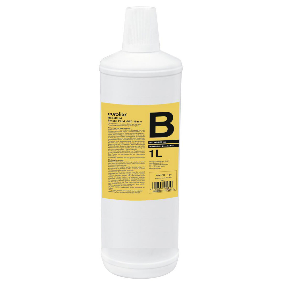 Eurolite Set NH-10 + Smoke Fluid-B2D-1L 2