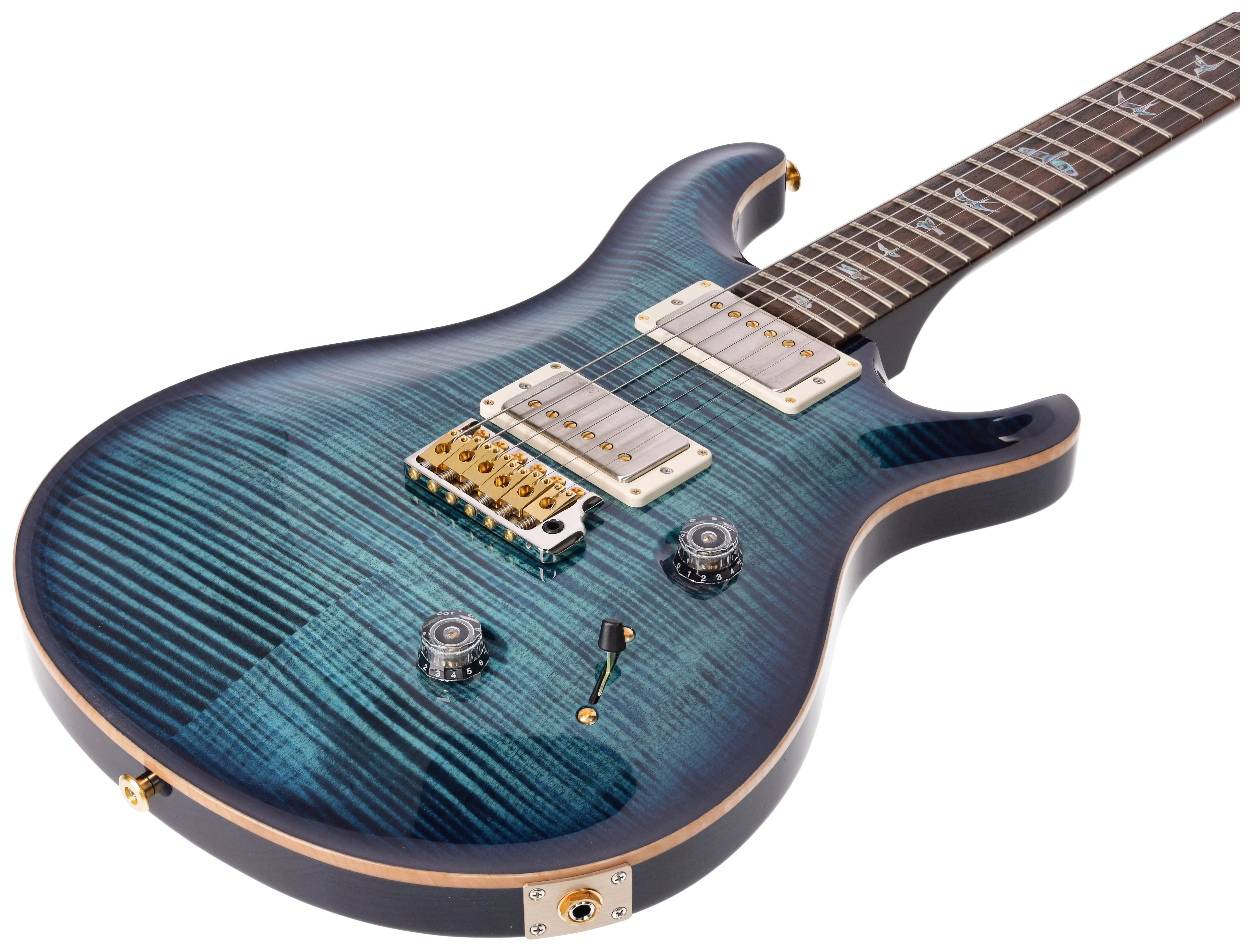 PRS LDT Custom 24 Wood Library Cobalt Blue 4