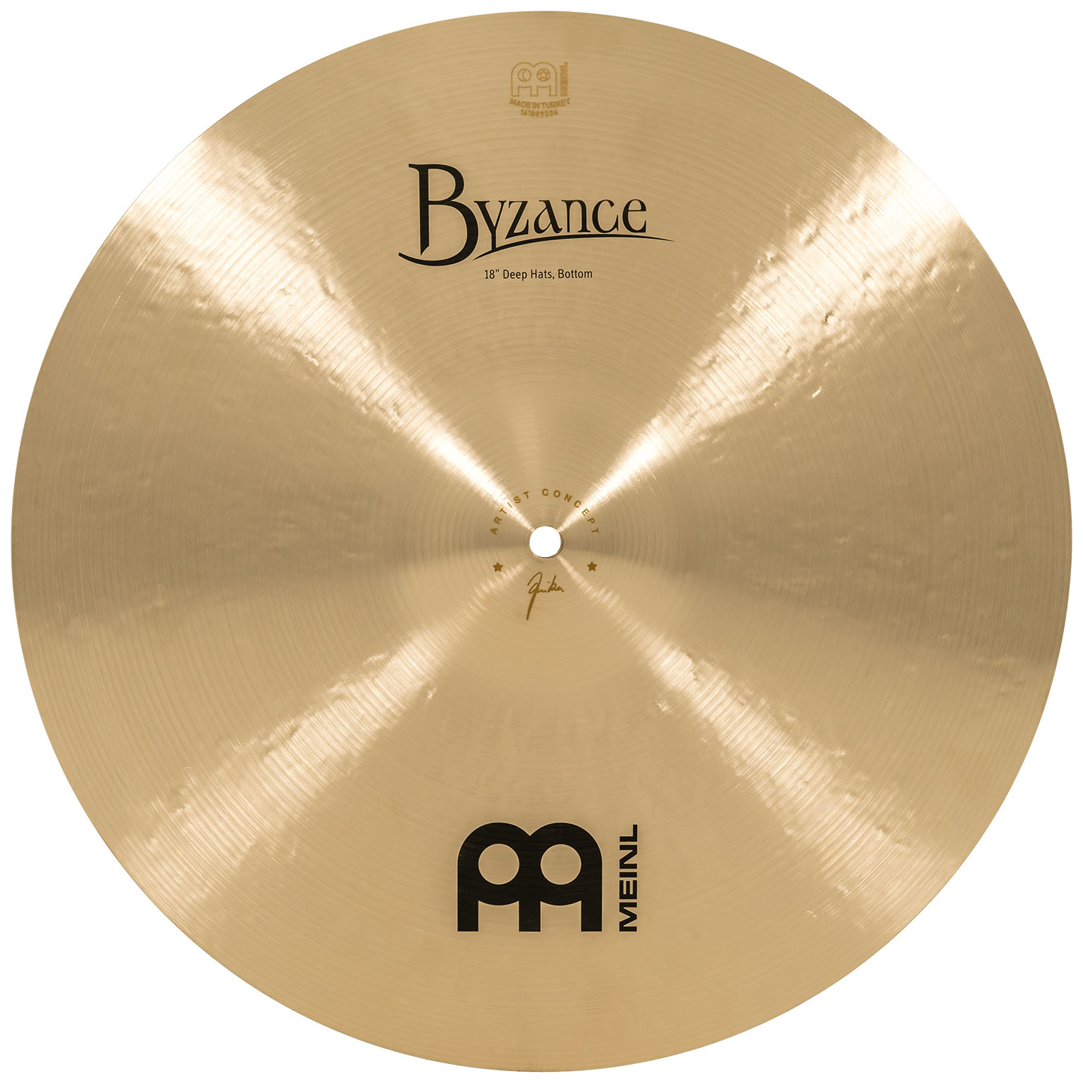 Meinl Cymbals AC-DEEP - 18 18 Artist Concept Deep Hats - Anika Nilles 10021014-2