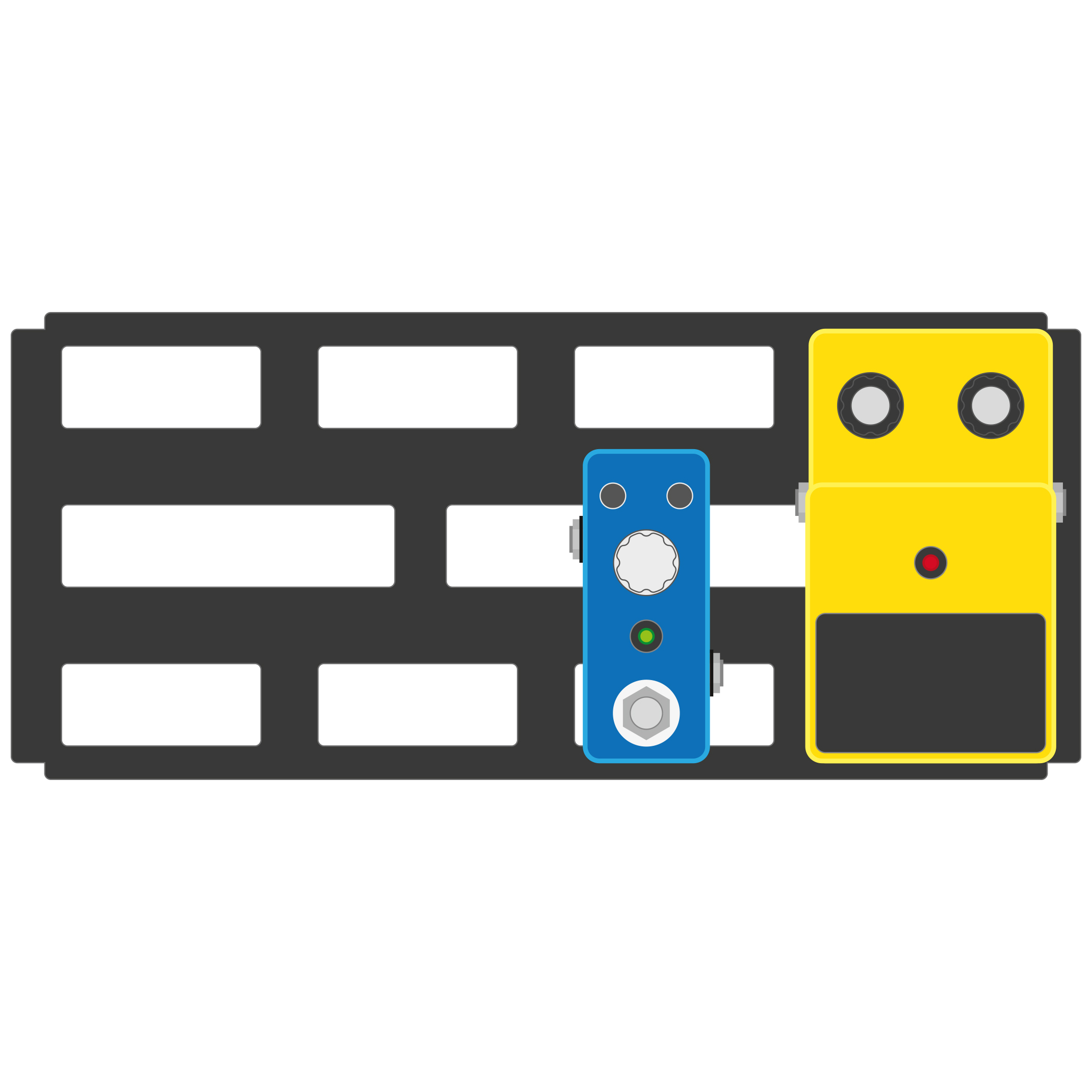 RockBoard DUO 2.0 Pedalboard with Gig Bag 3