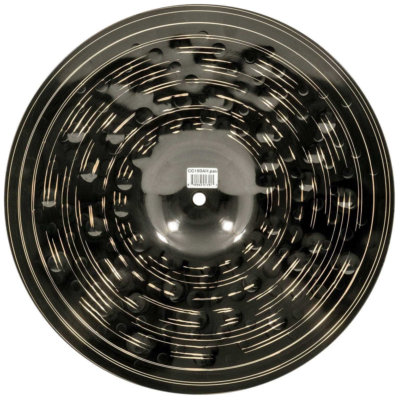 Meinl Cymbals - Meinl Cymbals CC15DAH - 15 Classics Custom Dark Hihat - 5