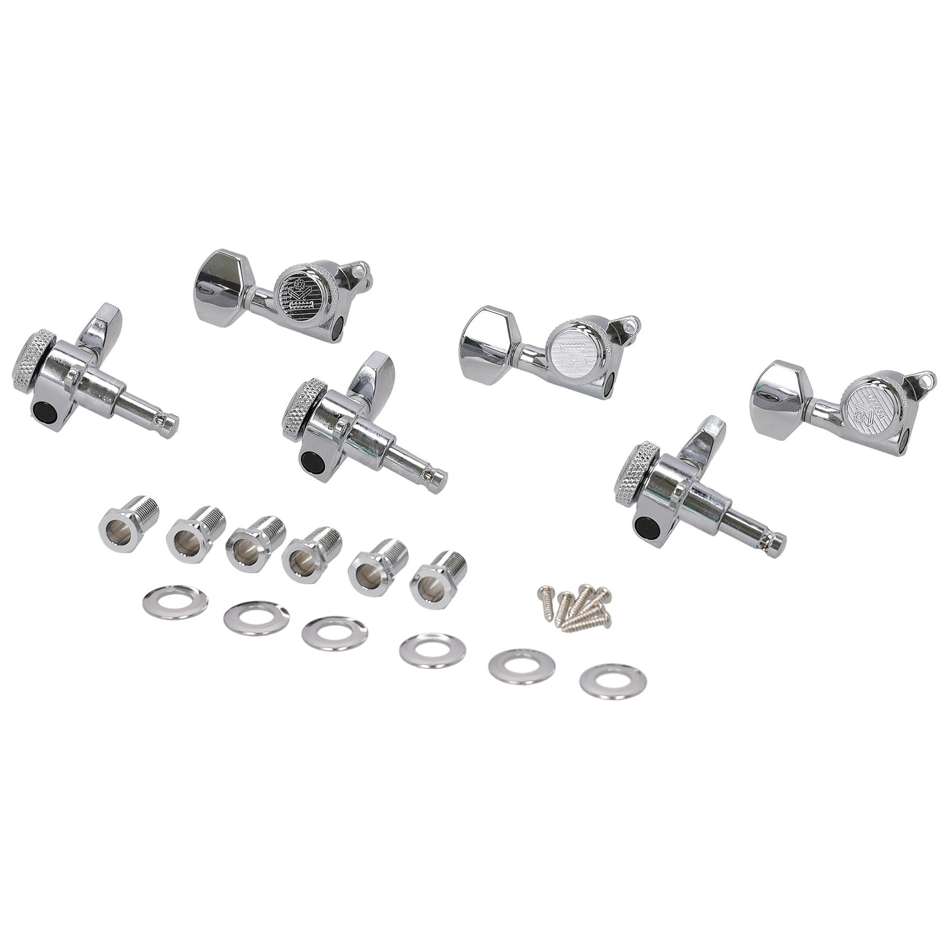 Kluson - Kluson MBSL6LC Backlock Tuner 6L 45 Grad Chrom