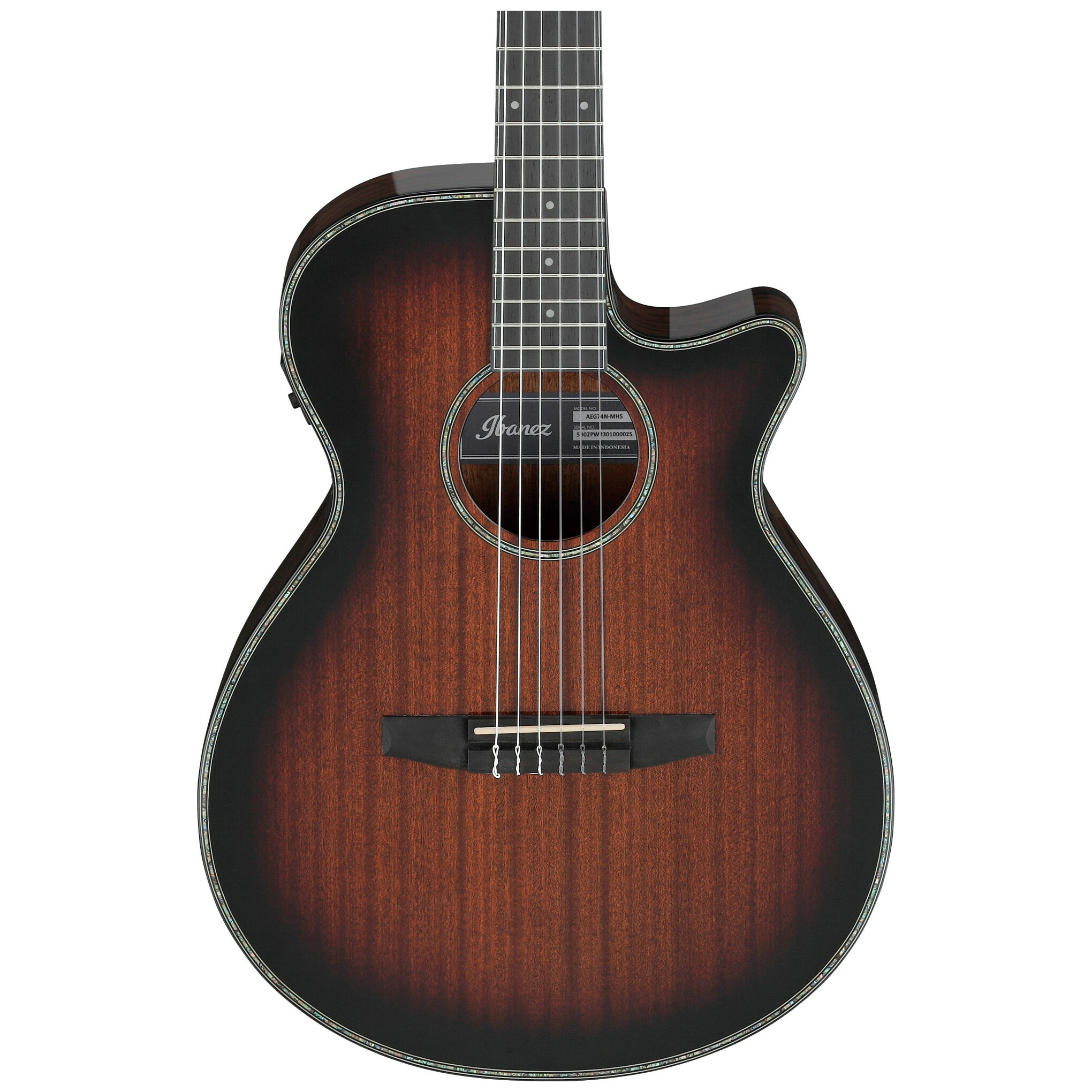 Ibanez AEG74N-MHS 4