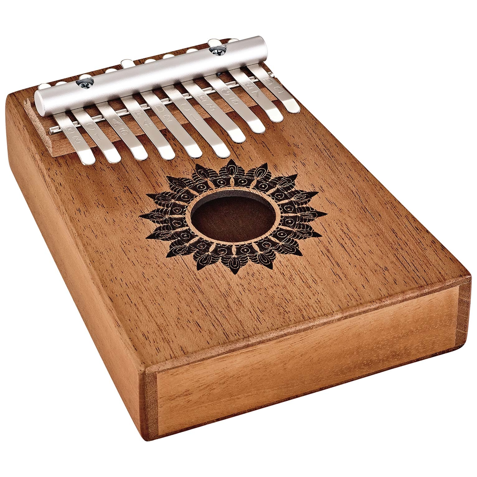 Meinl Sonic Energy - Meinl Sonic Energy KL1008H Soundhole Kalimba, 10 Töne, Mahagoniholz