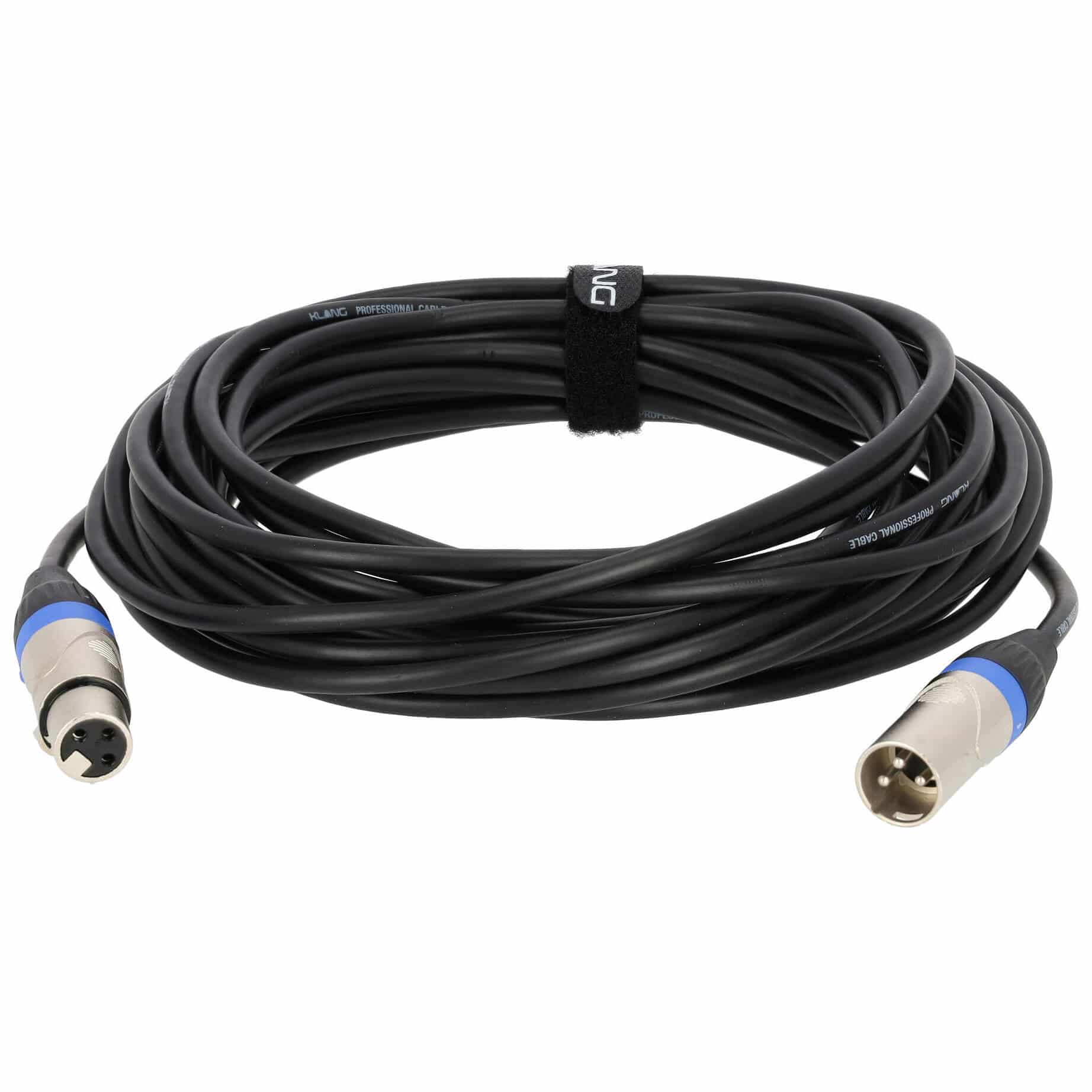 Klang Mikrofonkabel PRO, 10 Meter XLR male - XLR female 1
