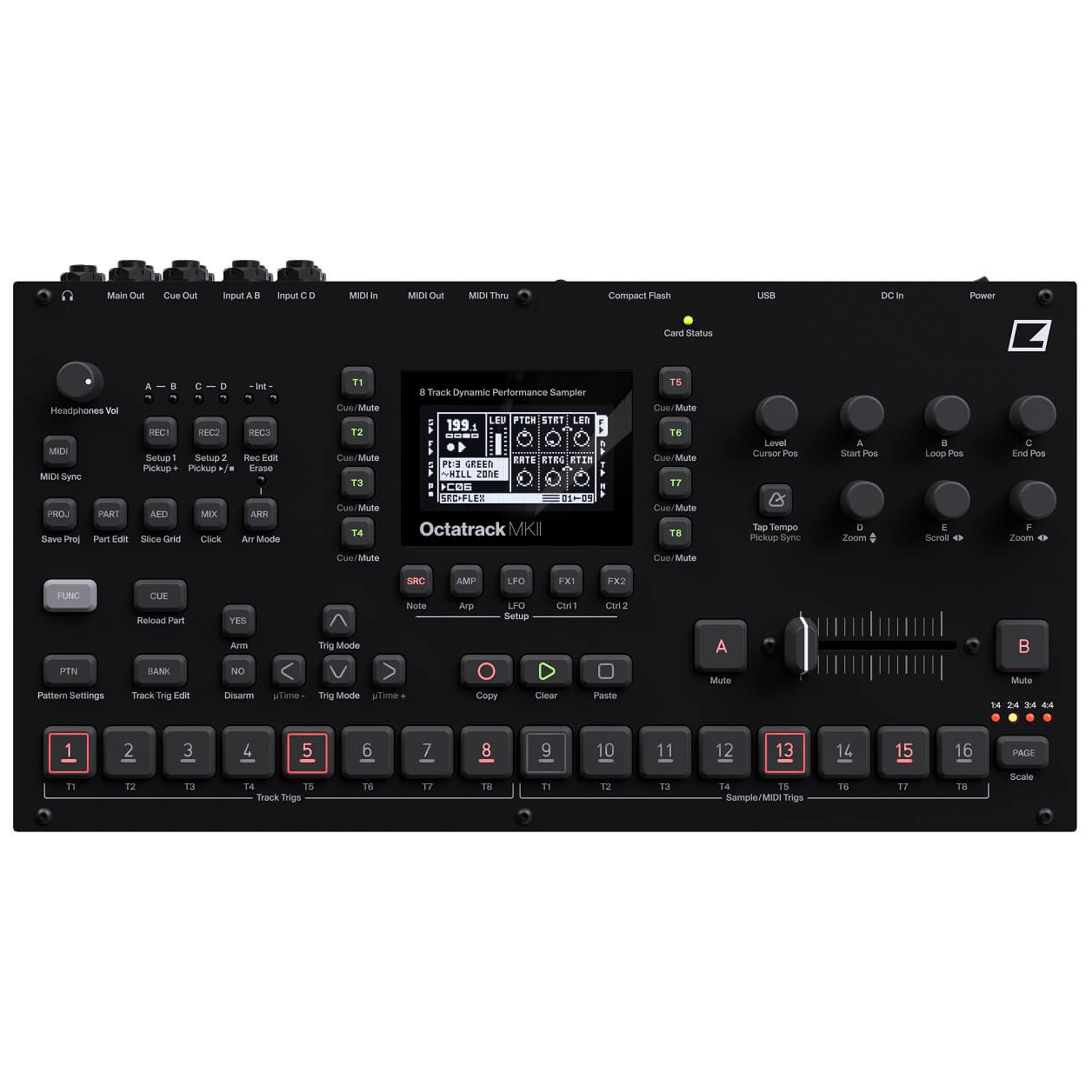 Elektron - Elektron Octatrack MKII Black