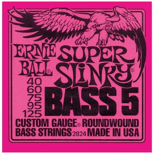 Image of Ernie ball 2824 super slinky  bass 5 10011949 0