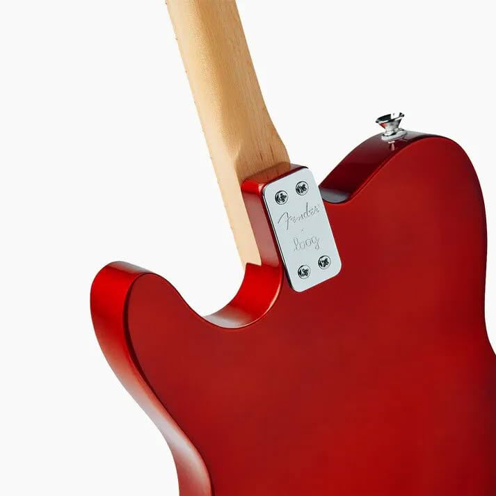  Mini Fender x loog Telecaster Red 2