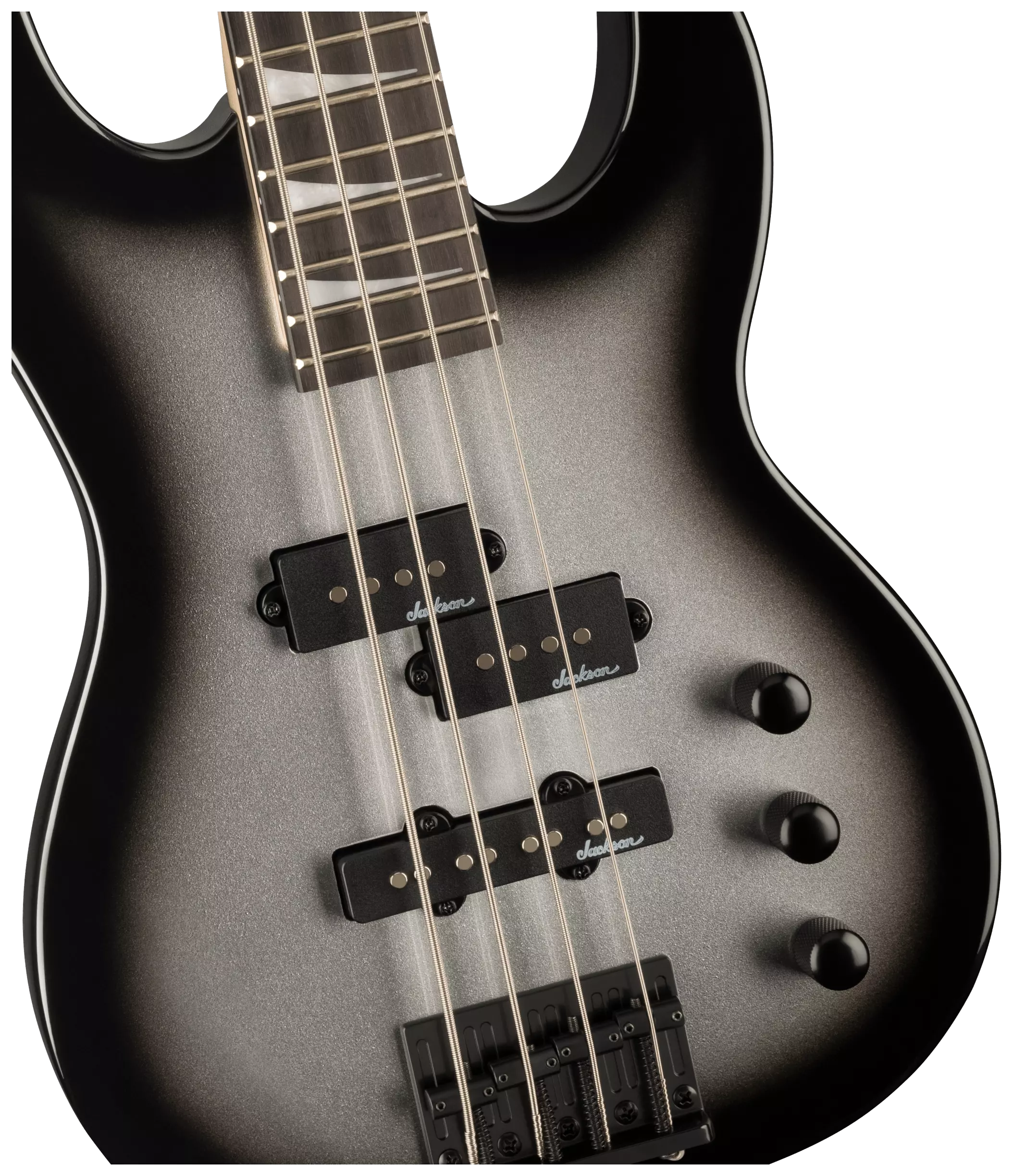 Jackson LTD JS Series Concert Bass Minion JS1X Silverburst