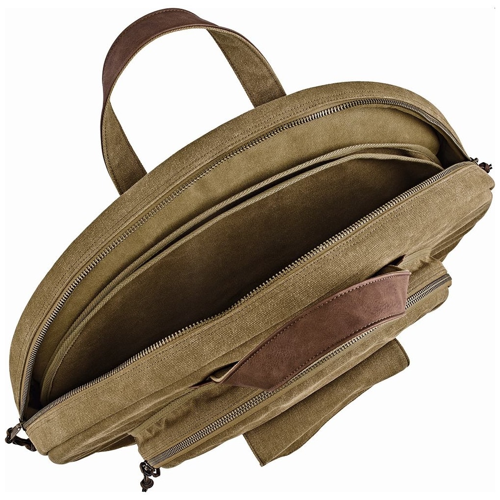 Image of Meinl cymbals mwc22kh 22 canvas collection cymbal bag  vintage khaki 10028396 3