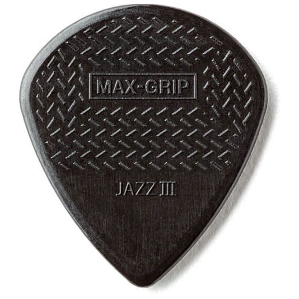 Dunlop Pick Max Grip Jazz III Stiffo Players Pack 6 Stück 2