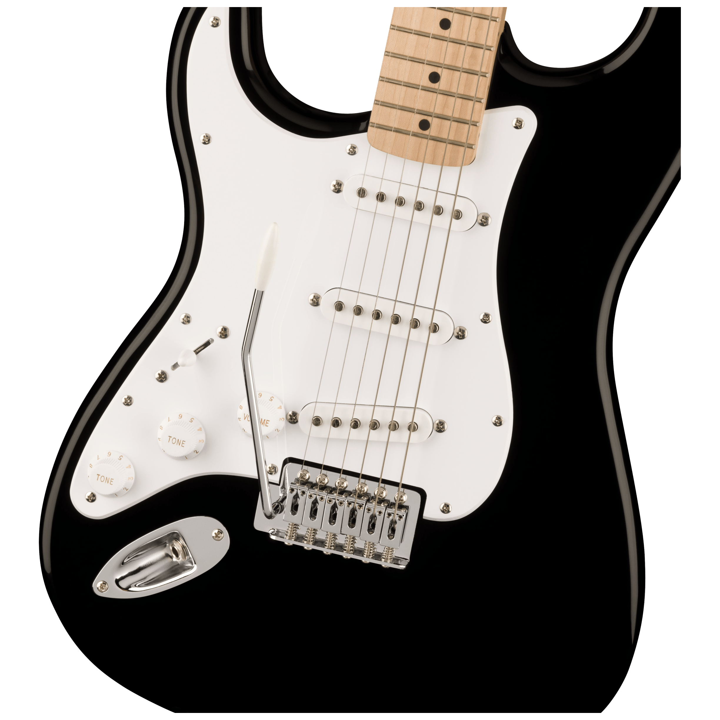 Squier by Fender Sonic Stratocaster LH MN WPG BLK 3