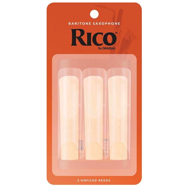 D’Addario Woodwinds - D’Addario Woodwinds Rico - Bariton Saxophone 2,0 - 3er Pack