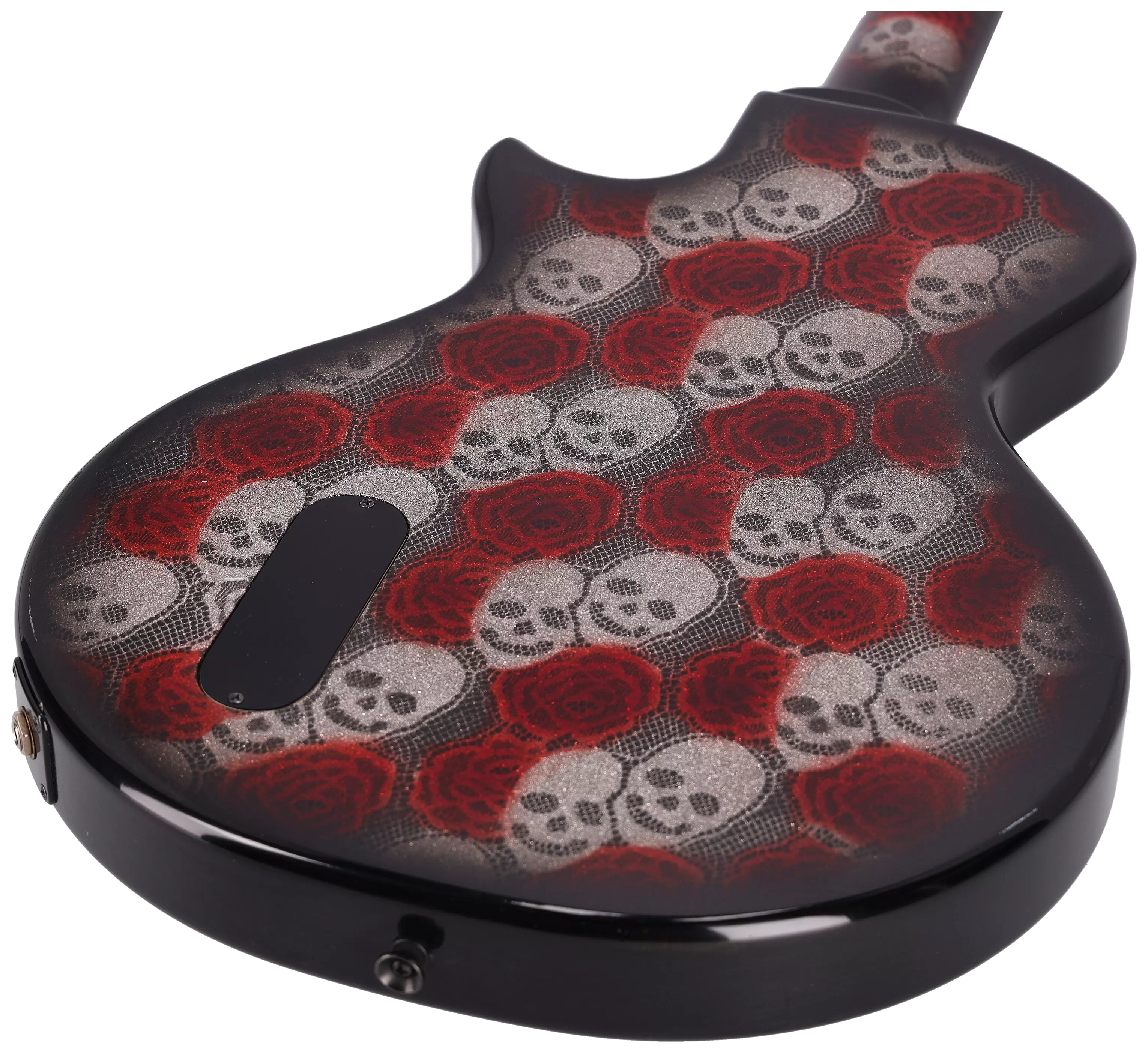 Rock N Roll Relics Thunders SC Skull + Roses Lace Art 7