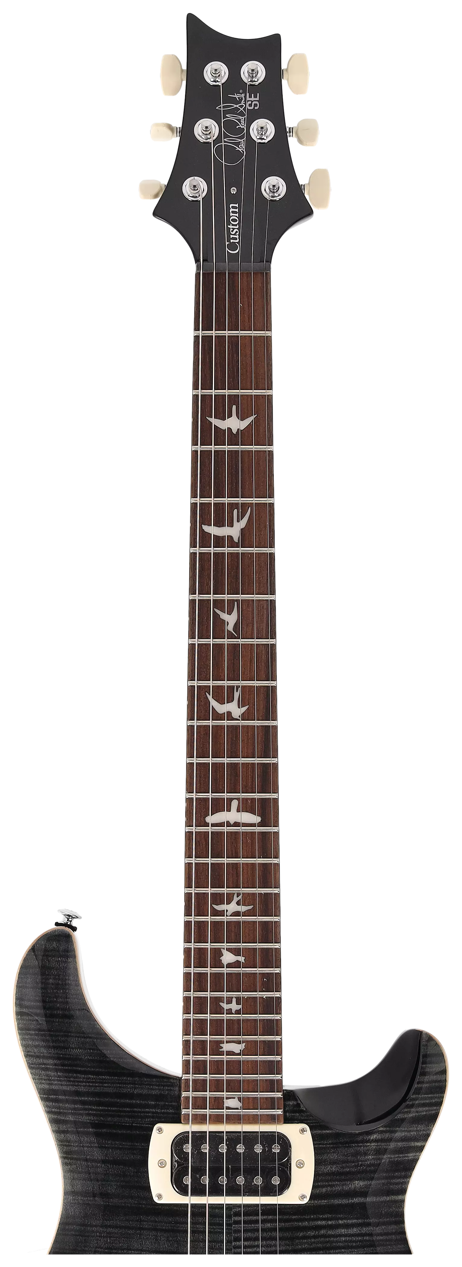 PRS SE Custom 24 Gray Black - session Select - 9
