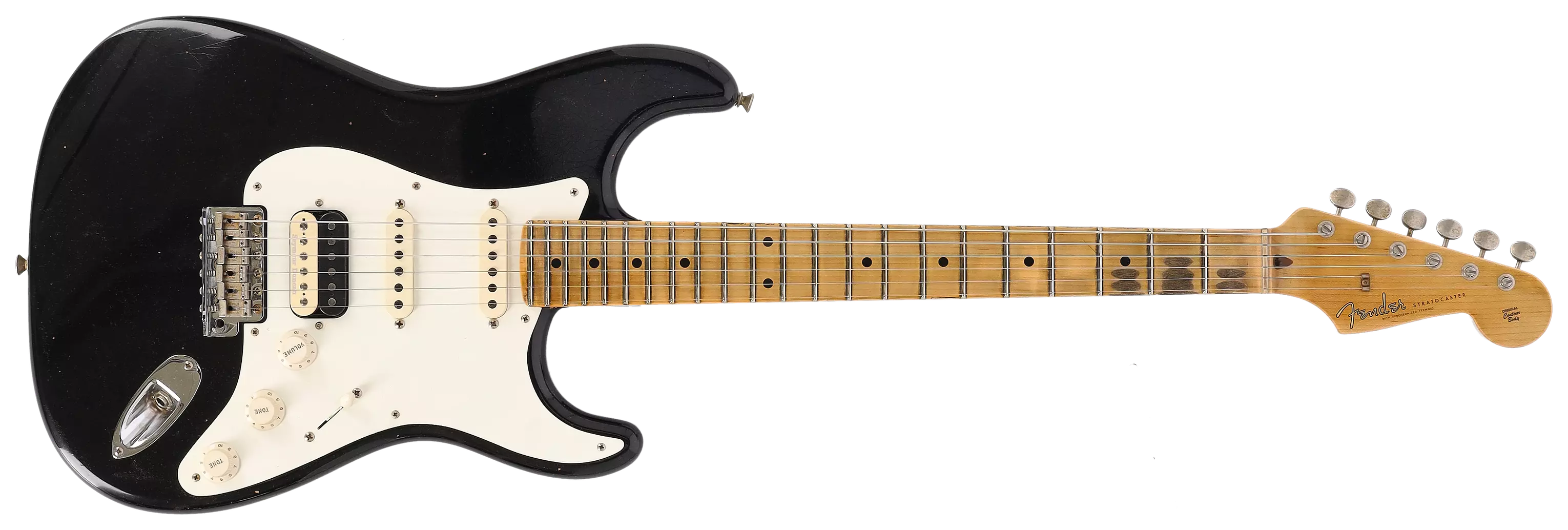 Fender Custom Shop 1959 Stratocaster Dealer Select JRN HSS MN BLK #1 1