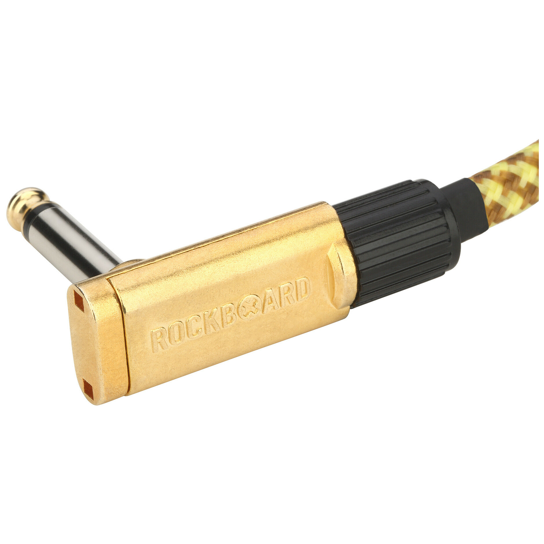 RockBoard Flat Patch Cable Vintage Tweed 10 cm 3