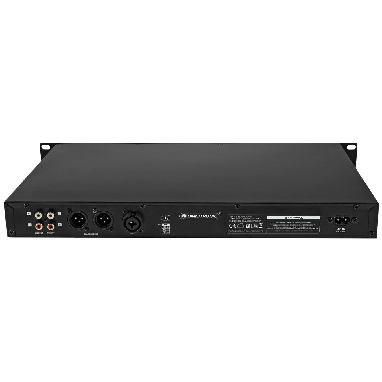 Omnitronic XDP-1501 CD/MP3 Player 3