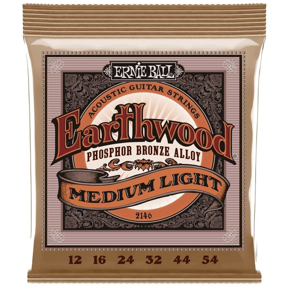 Ernie Ball - Ernie Ball 2146 - Regular Slinky Acoustic Earthwood 012-054